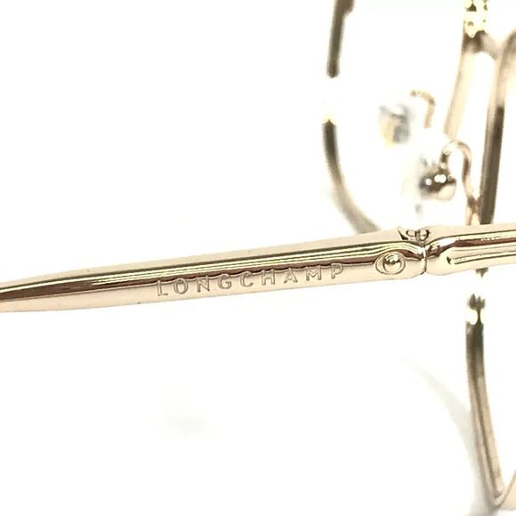 LONGCHAMP LO2144 107 IVORY WHITE RECTANGULAR AUTHENTIC EYEGLASSES 54-15 main image 5